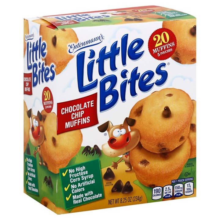 I Got Your Candy - Wholesale Cookie - Entenmann's Little Bites Chocolate Chip Muffins 8.25oz - 20ct