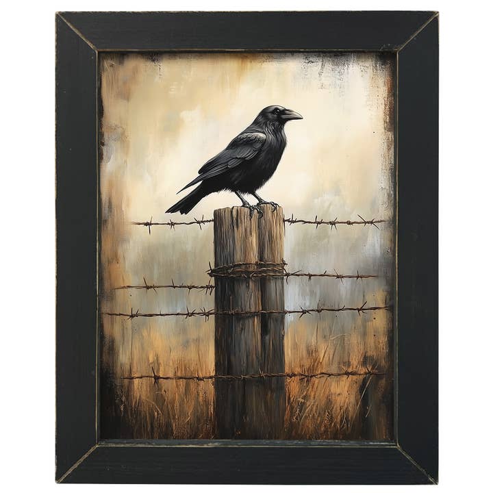 HMK612L OLDE CROW for wholesale by JanMichaels Art & Home