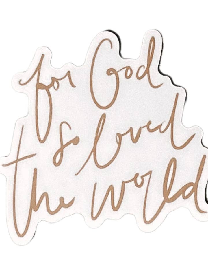 John 3:16 Sticker for wholesale by Ignite: Be the Light