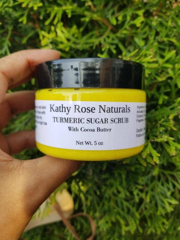 Kathy Rose Naturals - Wholesale Body Scrub/Exfoliant - Turmeric Face & Body Exfoliating Scrub3