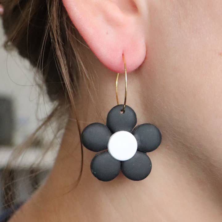 Black Hoop Daisy for engroshandel hos Clay by Clark