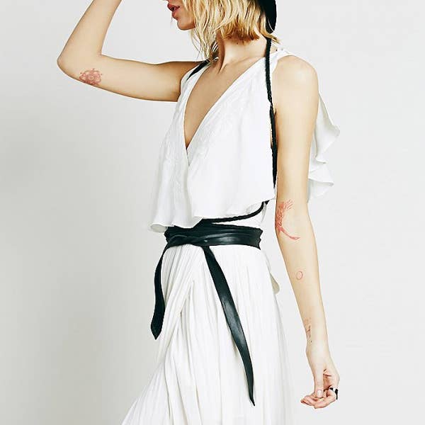 ADA Collection Belts - Wholesale Belt - Women's - Midi Wrap Belt – Black | Adjustable One-Size10