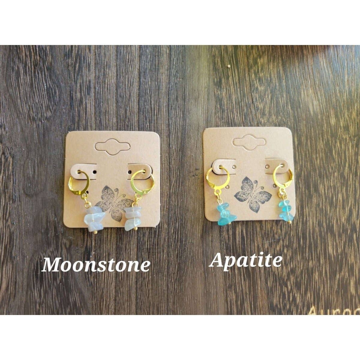 My Magic Place Shop - Wholesale Dangle Earrings - Small Crystal Earrings ,Stacked Stone Drop Earrings4