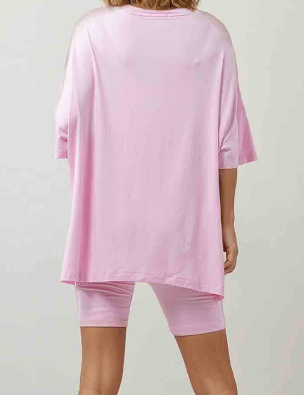 Sweetkama - Wholesale Lounge Set - Women's - Ladies Loose Top and Shorts 2PCS Casual Tee Set SKST2312917