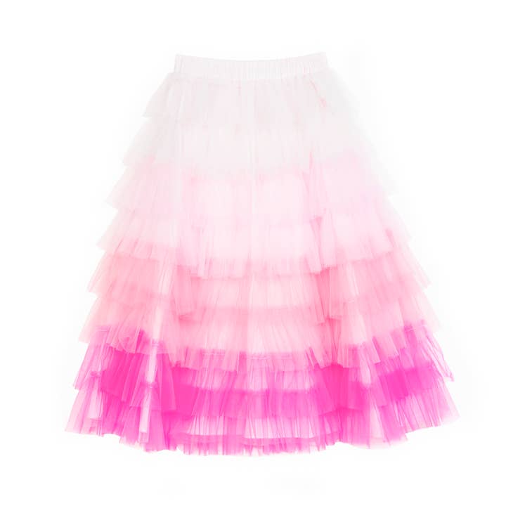 Pink Ruffled Skirt for wholesale by Ratatam!