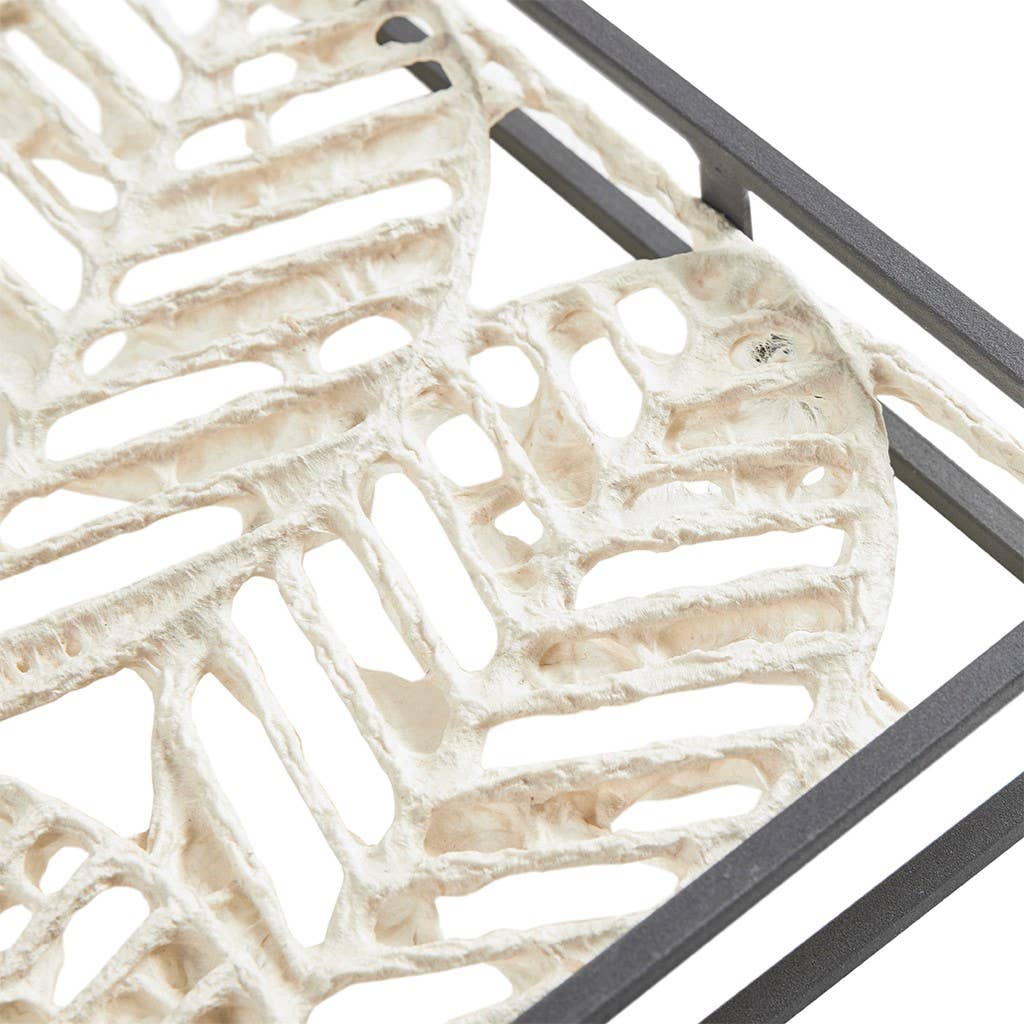 Olliix - Wholesale Wall Accent - Paper Cloaked Botanical Metal Wall Art2