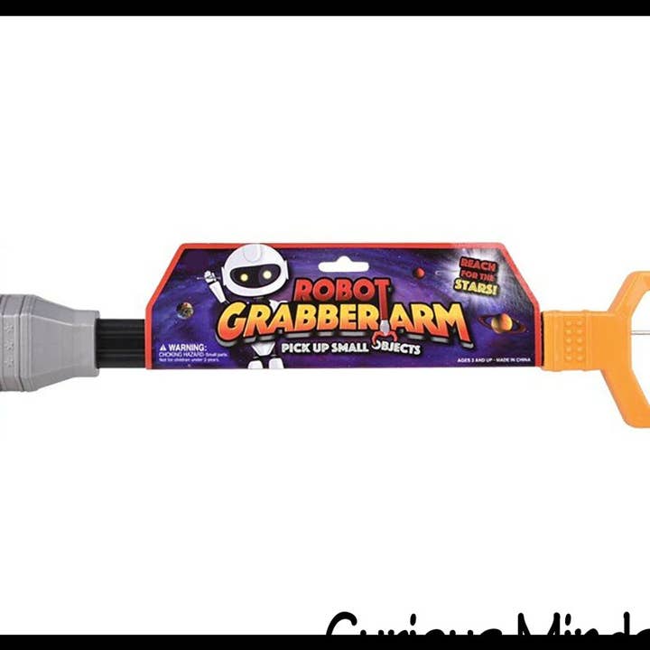 Curious Minds Toys - Wholesale Klassiek speelgoed - Kinderen - Grabber Claw Toy Tong -Tweezer Claw Reacher Robot Arm Pick