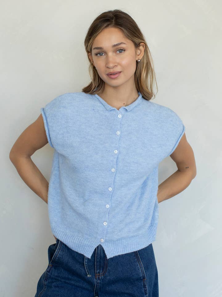 Things Between - Wholesale Cardigan - Women's - Piper Vest Cardigan42