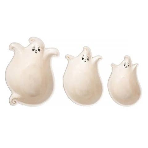 Self Care Holistic – wholesale Decorative plate/dish/bowl – Ghost Nesting Bowls Set/3