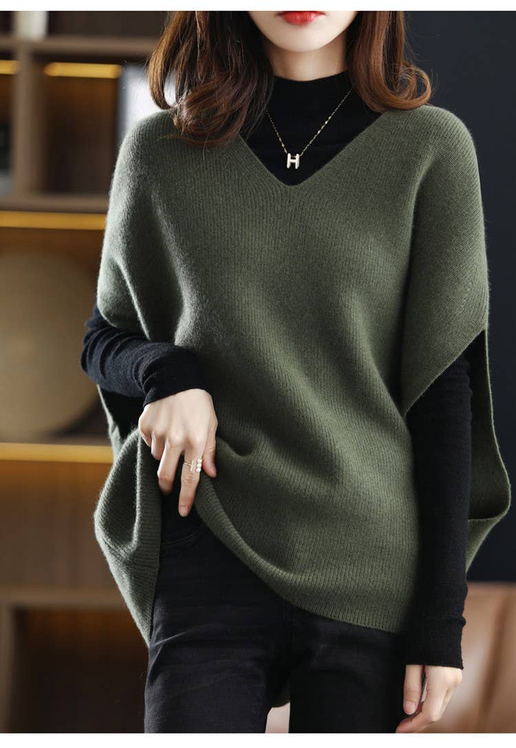 Hope & Sunshine - Vendita all'ingrosso Top in maglia - Donna - Gilet a Maglia Larga1