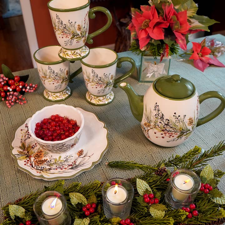 Certified International - Wholesale Coffee Mug - Winters Forest Christmas Ceramic Mug 16 oz.2