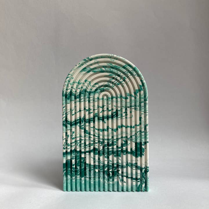 Proper Vacant - Wholesale Decorative tray - Marbled Arch Tray (assorted colours), Handmade Tray | Small3