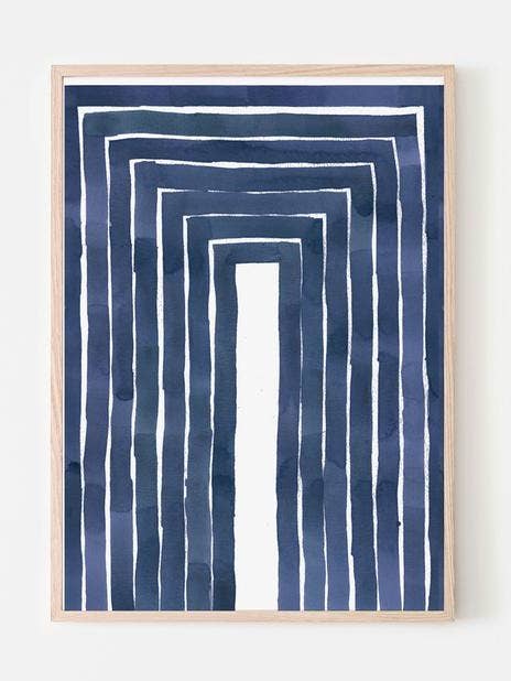 Arche Bleu Marine pour la vente par Sara Cristina Design