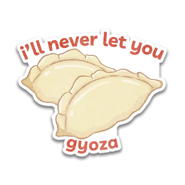 Autocollant Je ne te laisserai jamais gyoza et autres tendances Résultats pour gyoza en vente B2B. Retours gratuits et paiement à 60 jours sur Faire sur Faire.