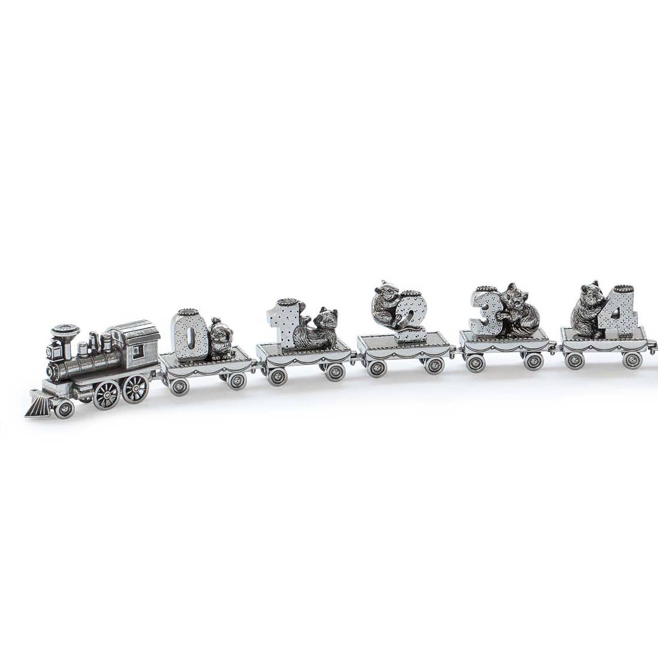Danforth Pewter - Wholesale Decorative Tabletop Object - Birthday Train Set (all 12 pieces)2