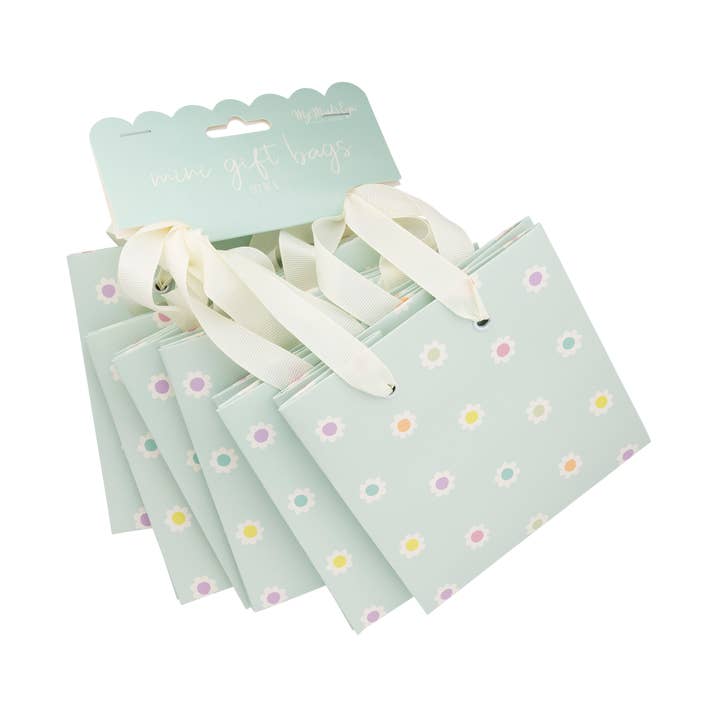 PLGBS92 - Blue Daisies Gift Bag Set for wholesale by My Mind’s Eye