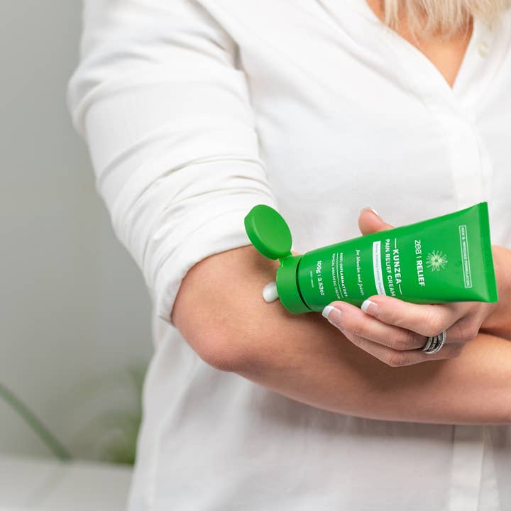 Zea - Wholesale Pain Relief Spray/Cream - Zea Relief Kunzea Pain Relief Cream - For Muscles & Joints