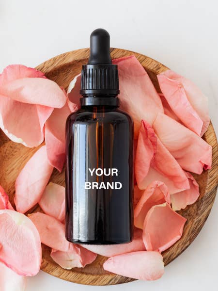Botanical Glow Body and Bath Oil | Custom Private Label for wholesale by Luna Nectar