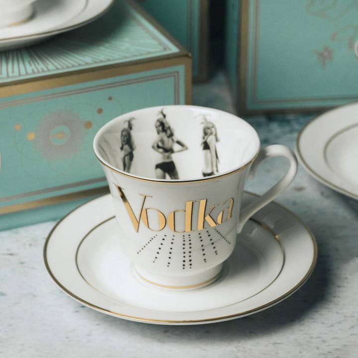 Spitfire Girl - Wholesale Coffee/Tea Cup - Vodka Tea Cups