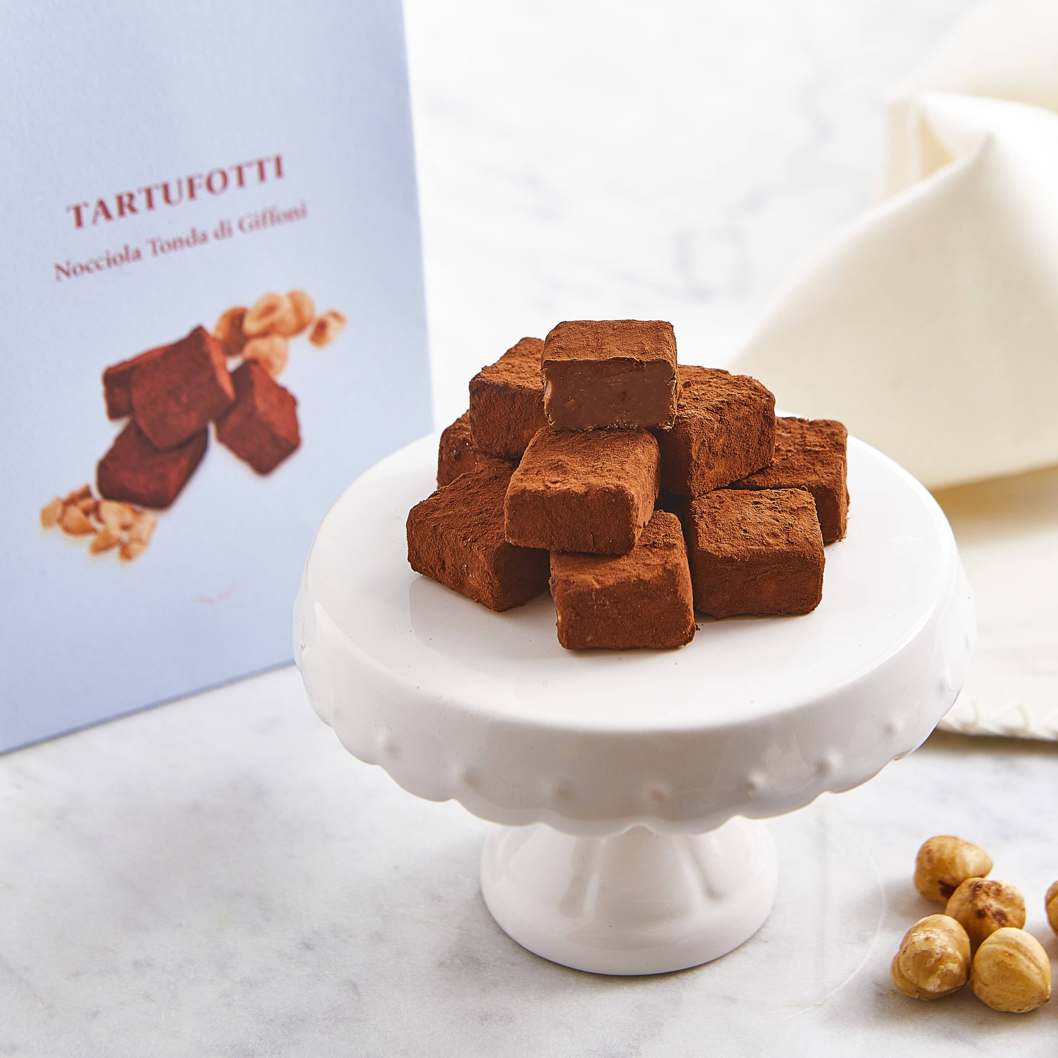 Cioccolato Lavoratti 1938 - Vente Friandises enrobées de chocolat - Truffes saupoudrées de cacao et de noisettes 200g2