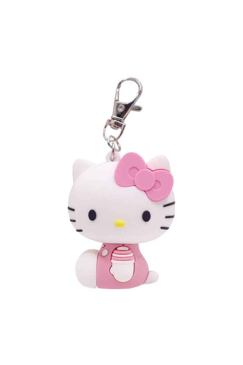 PINEAPPLE Beauty – Engroshandel Nøglering - Dame – UPD KEYHK Hello Kitty 3D nøglering med clip - 12 stk.1