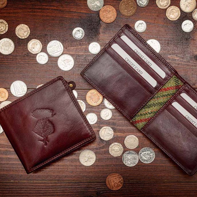 Icon Wallets for wholesale by Leather Guild