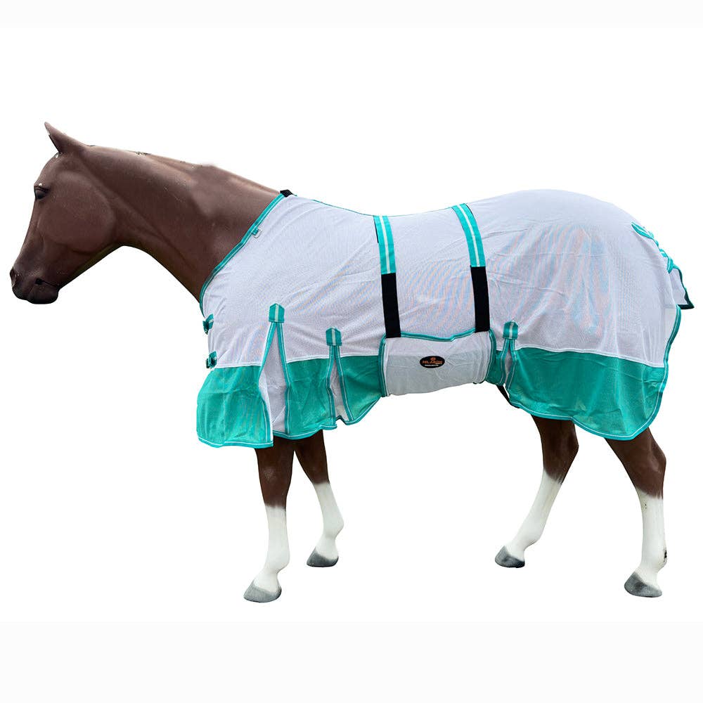 HILASON - Wholesale Horseback Riding Gear - HILASON Horse Fly Sheet - Summer Spring UV Protection Mesh Bug Mosquito FlySheet for Horses | Fly-Sheet0