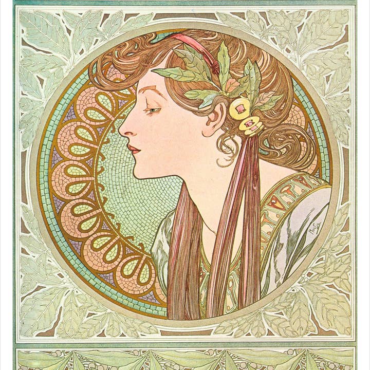 Pomegranate - Wholesale Postcard Set - Alphonse Mucha Book of Postcards1