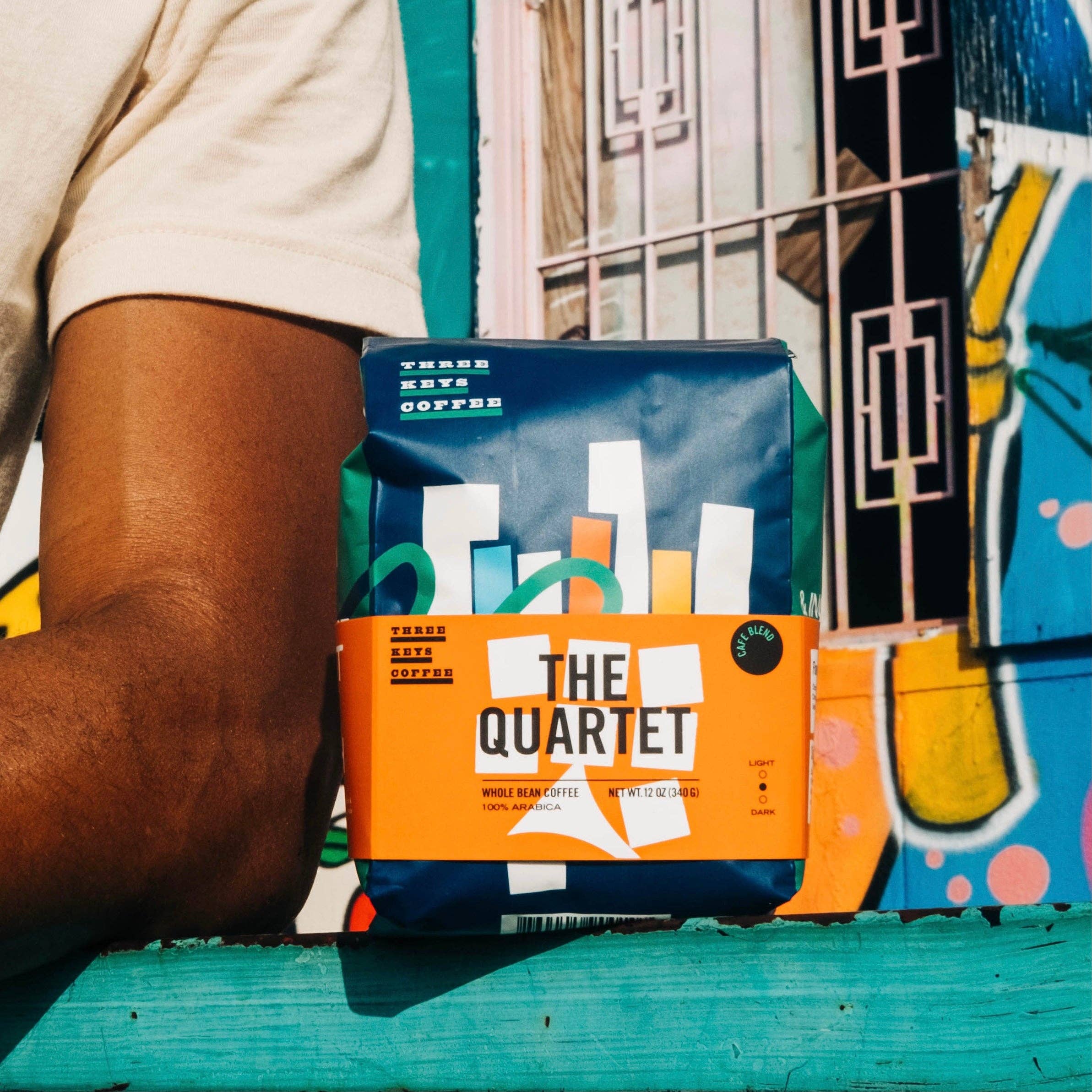 Three Keys Coffee - Wholesale Coffee Beans - The Quartet - Cafe Blend1