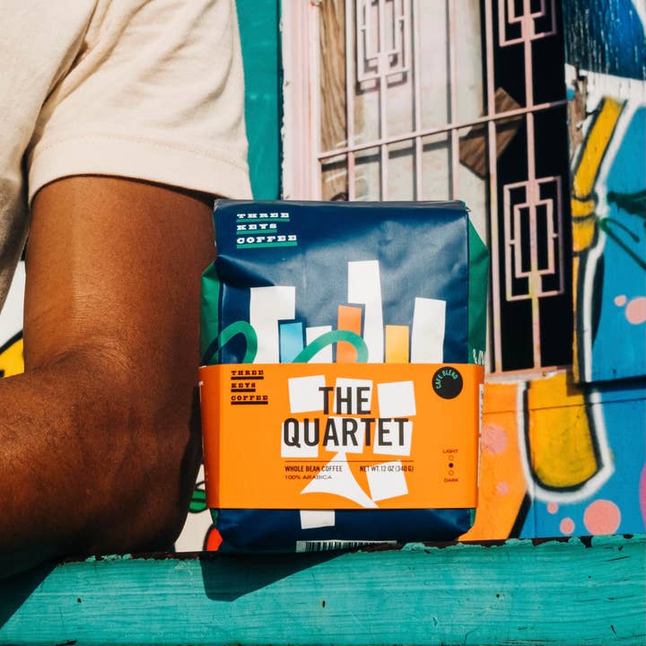 Three Keys Coffee - Wholesale Coffee Beans - The Quartet - Cafe Blend1