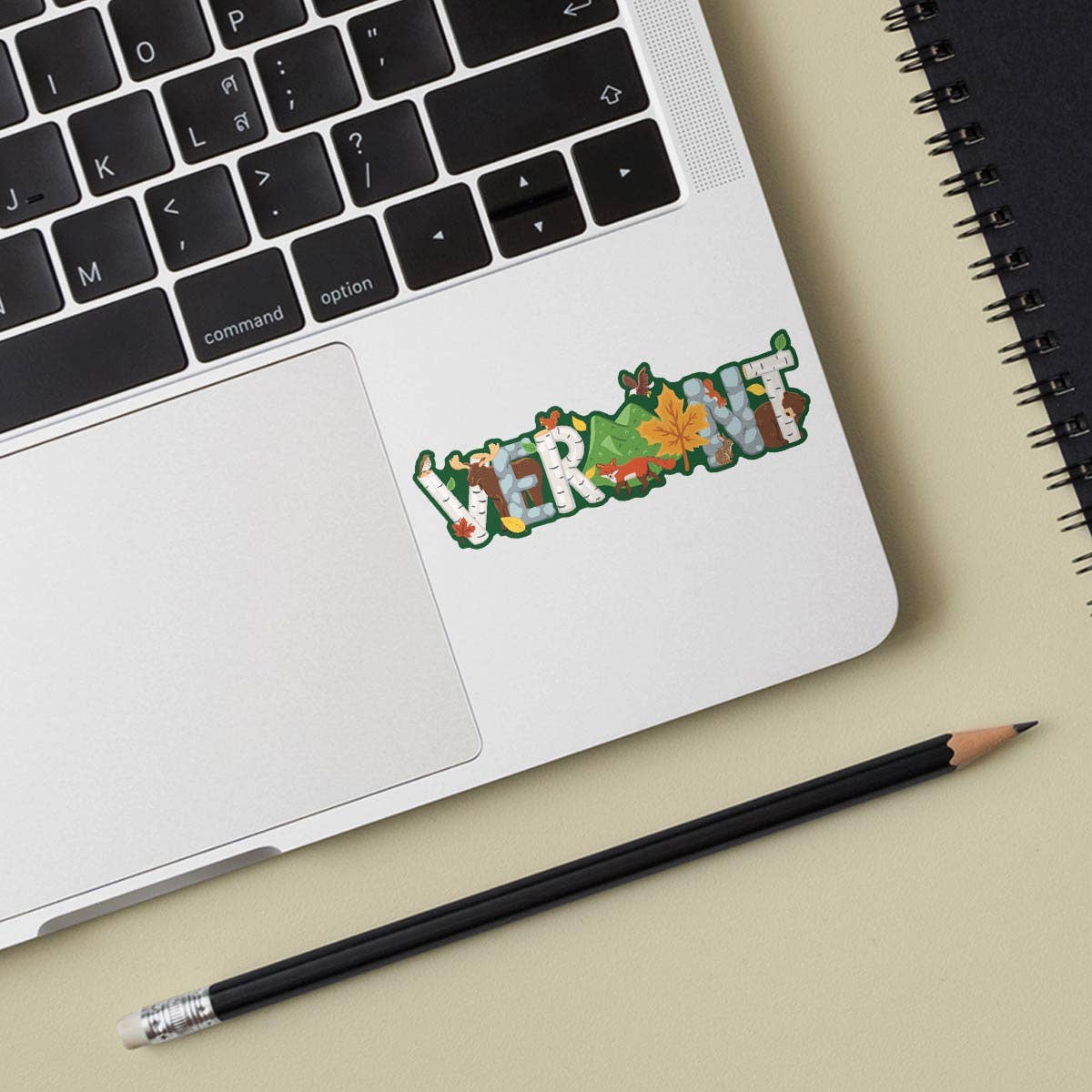 RetroPlanet - Wholesale Phone & Laptop Stickers - Vermont Whimsical Animals Mini Sticker 20 ct3