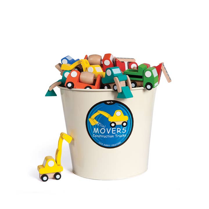 Jack Rabbit Creations - Wholesale Toy Car/Truck - Kids - Mini Mover Trucks Refill - Set of 24