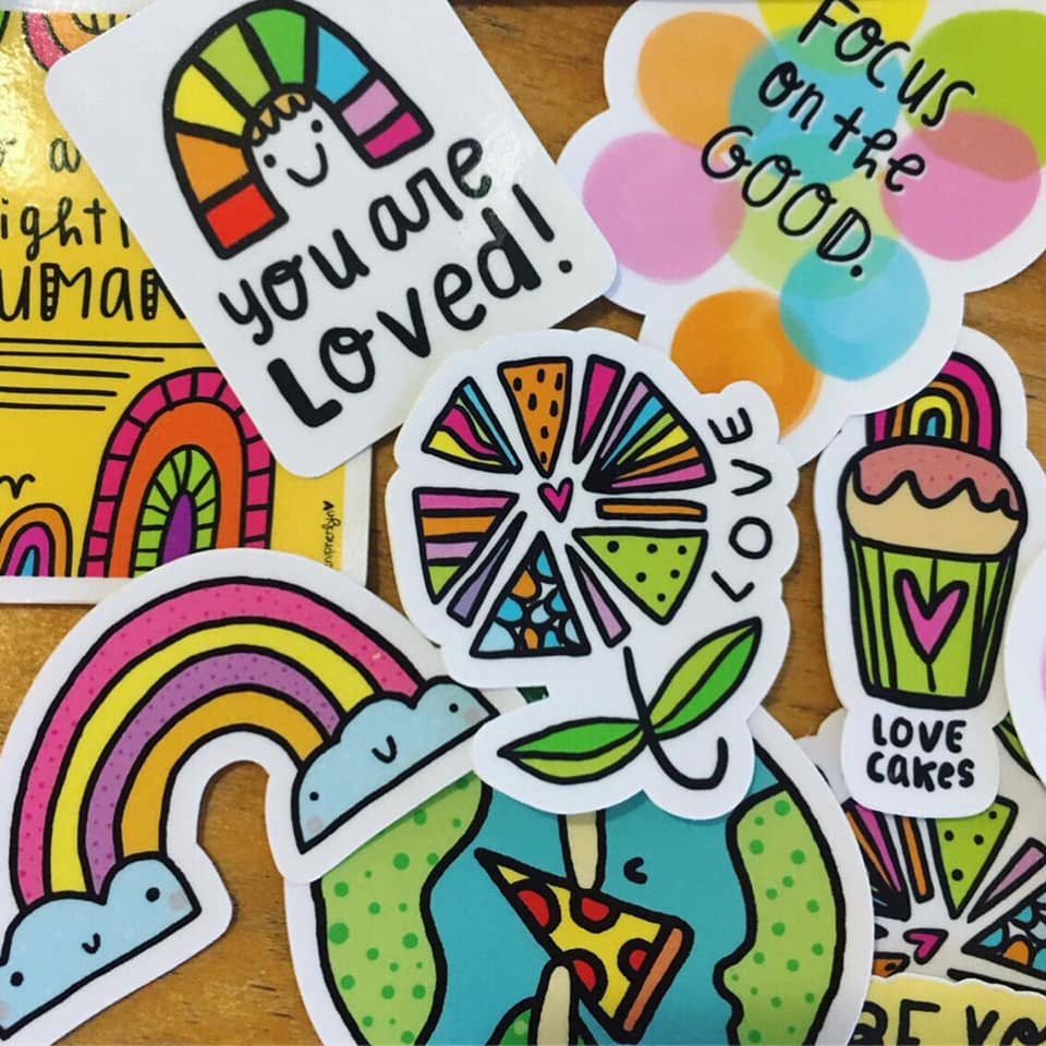 Jenipher Lyn / Nightly Doodles - Wholesale Sticker - You Can DO THIS! - Encouraging Vinyl Sticker1