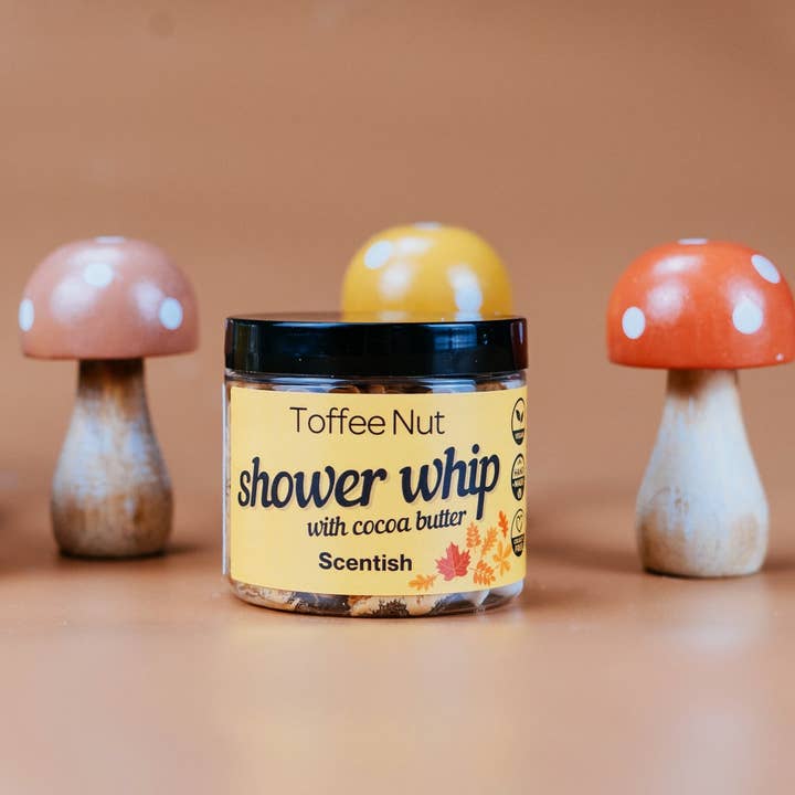 Toffee Nut Whipped soap for wholesale by Scentish