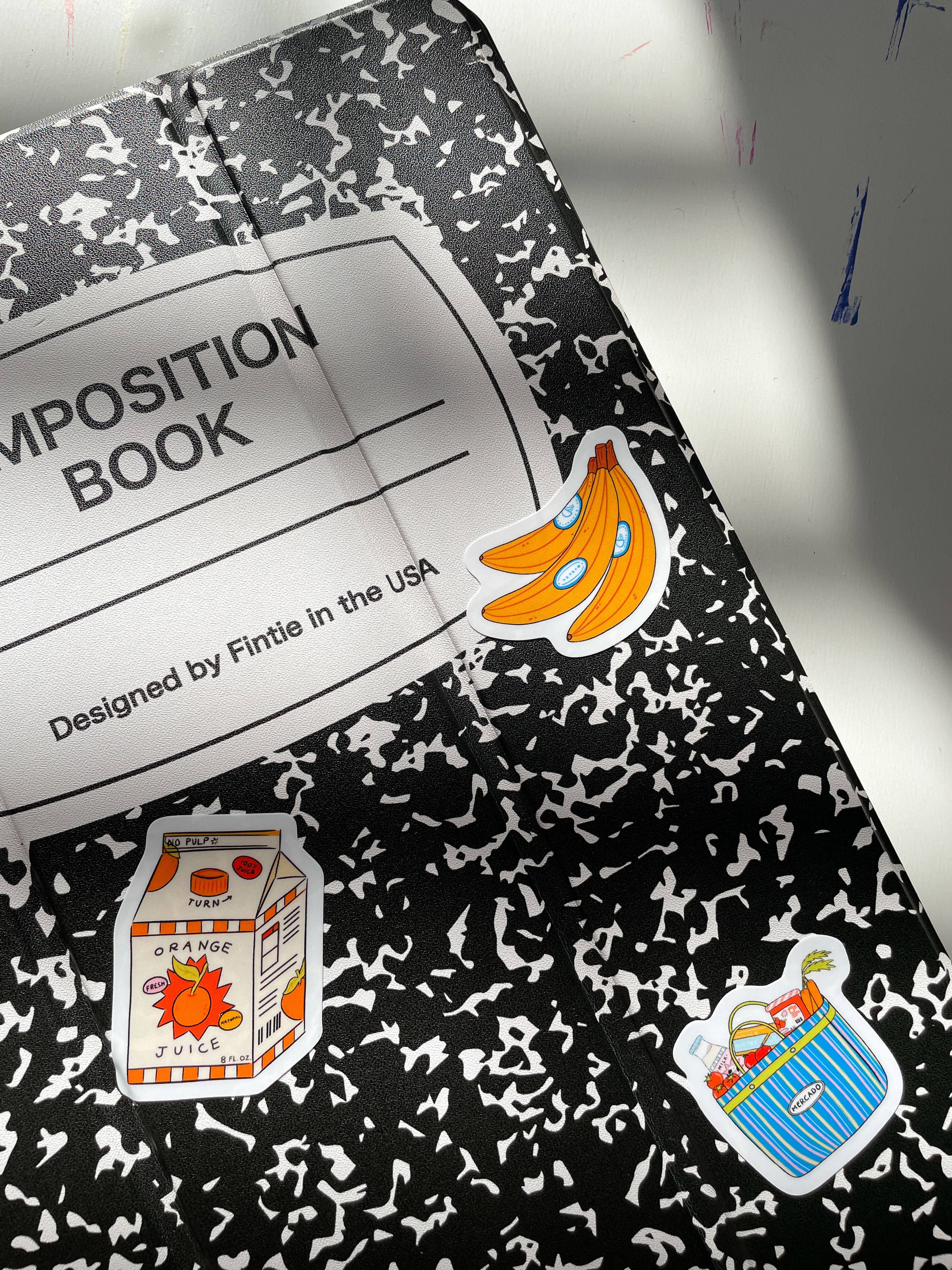 With Love, Coral - Wholesale Sticker - Mercado Bag Grocery Sticker4