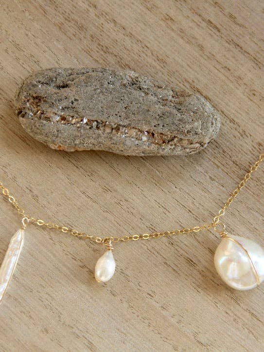 The Glimmer Necklace for wholesale by Wild Sol Jewelry