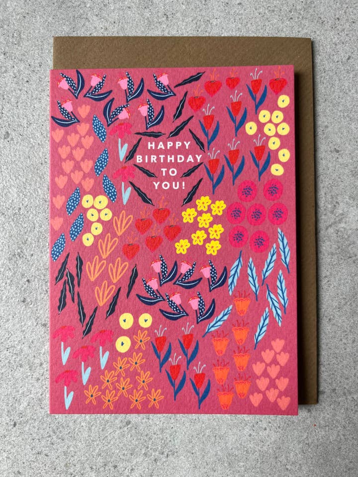 Feliz aniversário para você! por atacado de Isabel Canvas