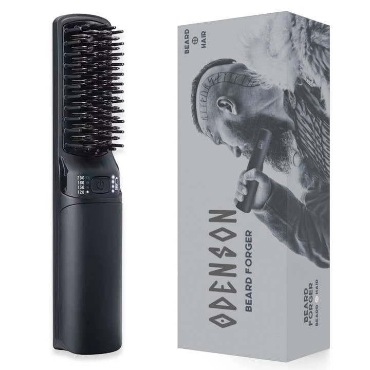 Odenson - Wholesale Baardstylingproduct - Odenson Beard Forger - Draadloze baardborstel en stijltang4