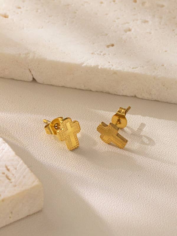 18K RUSTFRI STÅL ANTI-TILSLØRING KORSØRERINGE | 40E388 for engroshandel hos JOSSLYN by wall to wall