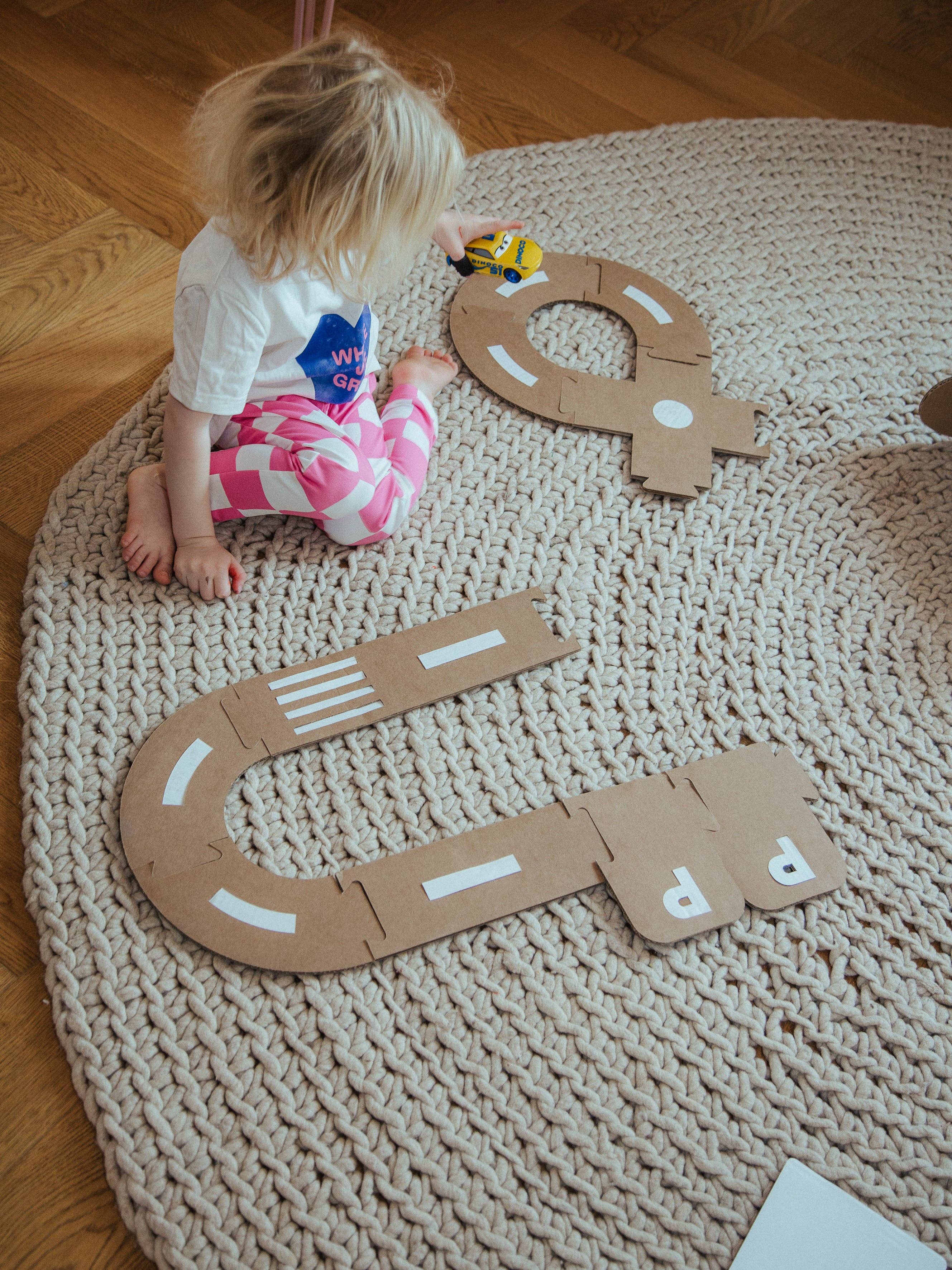 Papperlapapp - Wholesale Toy Set - Kids - Road set *Sidewalk Safari*2