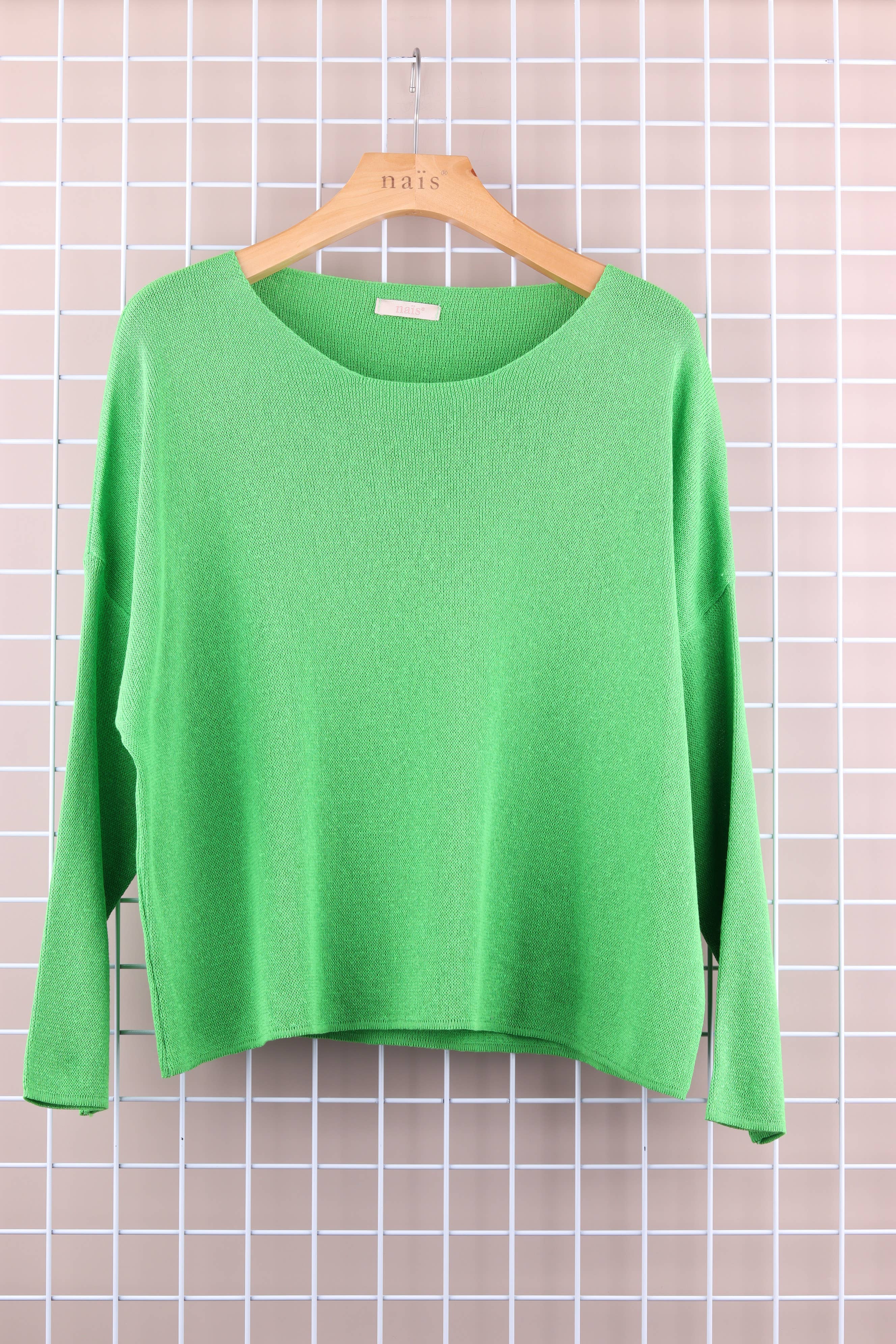 NAÏS PARIS - Vente Pull en maille – femme - PULL COL ROND COURT17