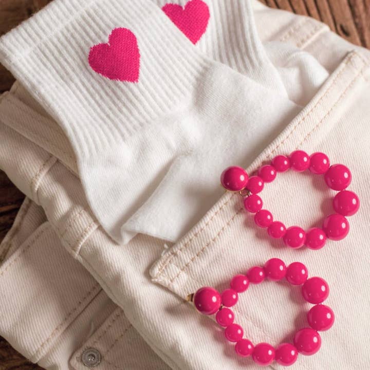 INES DELAURE - Wholesale Socks - Women's - Heart socks3