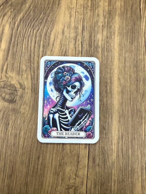 Briar layne - Wholesale Decorative Tabletop Object - The Reader Tarot Card Bookish Shelf Sitter Decor  1