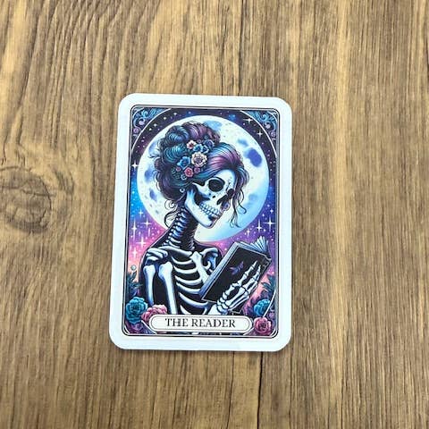 Briar layne - Wholesale Decorative Tabletop Object - The Reader Tarot Card Bookish Shelf Sitter Decor 1