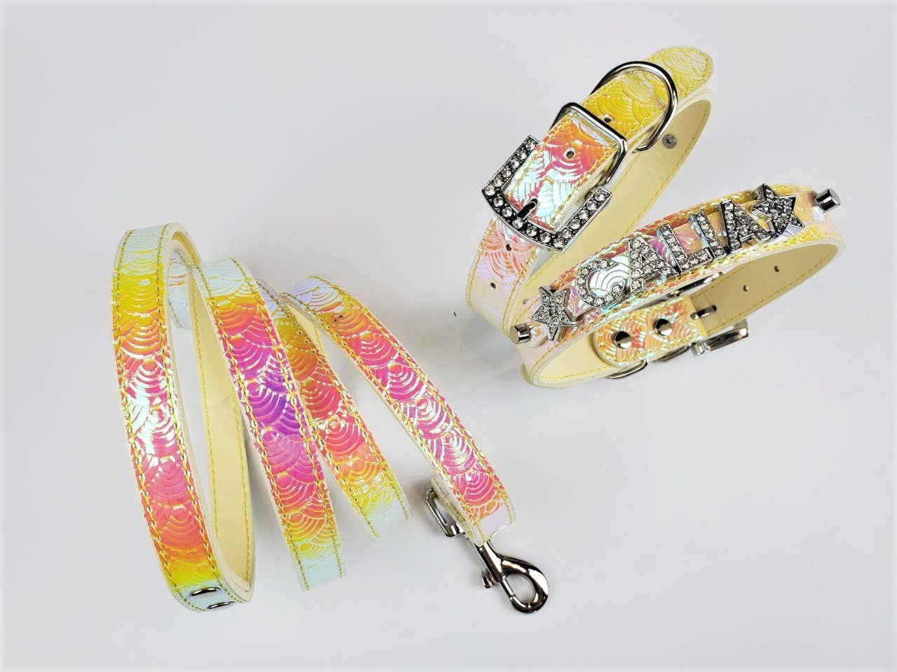 House of FurBaby - Wholesale Pet collar – Cat/dog - Personalized Pet Collar | Metallic Dragon - 2 color choices1