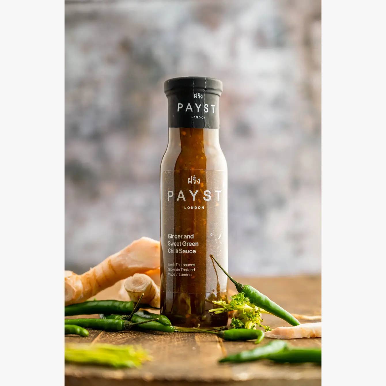 Payst EU – wholesale Hot sauce – Ginger & Green Sweet Chilli Dipping Sauce 250ml