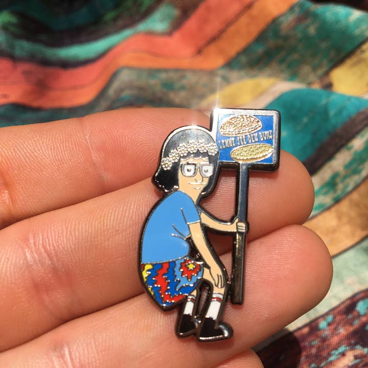 Mushroom Kingdom Pins - Wholesale Lapel Pin/Button - Raging Tina With Rage Staff Festival Pin – 1.5" Soft Enamel 1