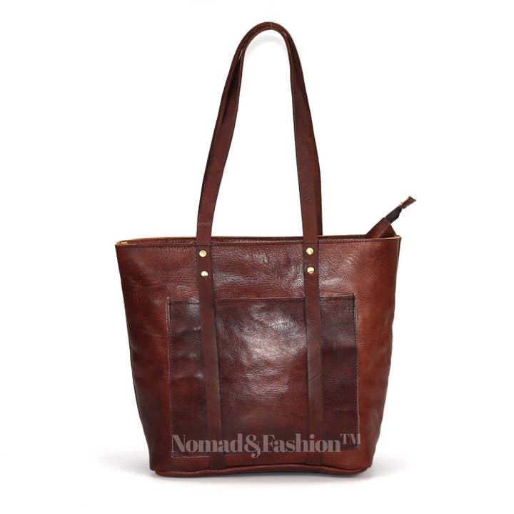 Fashion Handmade Leather Handbag for wholesale by NOMAD&FASHION