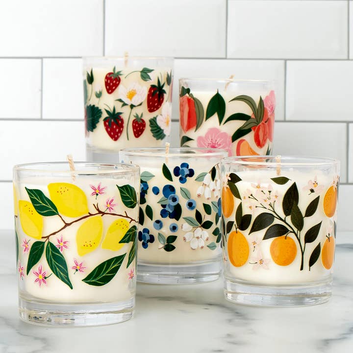 Paper Farm Press - Wholesale Jar/Filled Candle - Strawberry Patch Scented Soy Hand-Poured Candle9