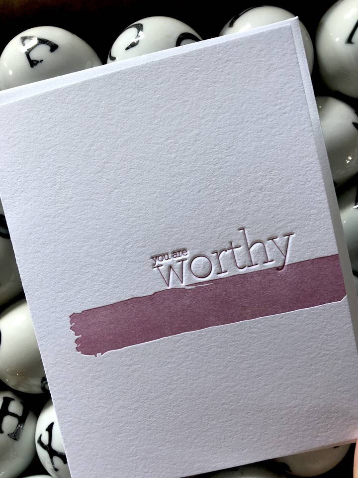 Degno per la vendita all'ingrosso da parte di jill.cate letterpress